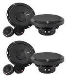 Set of 2 P165-SI Rockford Fosgate 6.5-Inches 240W 2-Way Car Audio Component Speaker System