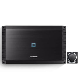 Alpine S2-A120M Class-D Mono Subwoofer Amplifier 1200W + Bass Control Knob