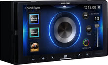 Load image into Gallery viewer, Alpine ILX-W670 Digital Indash Receiver &amp; Two Pairs Alpine R2-S69 Type R 6x9 Coaxial Speaker &amp; KIT10 Installation AMP Kit