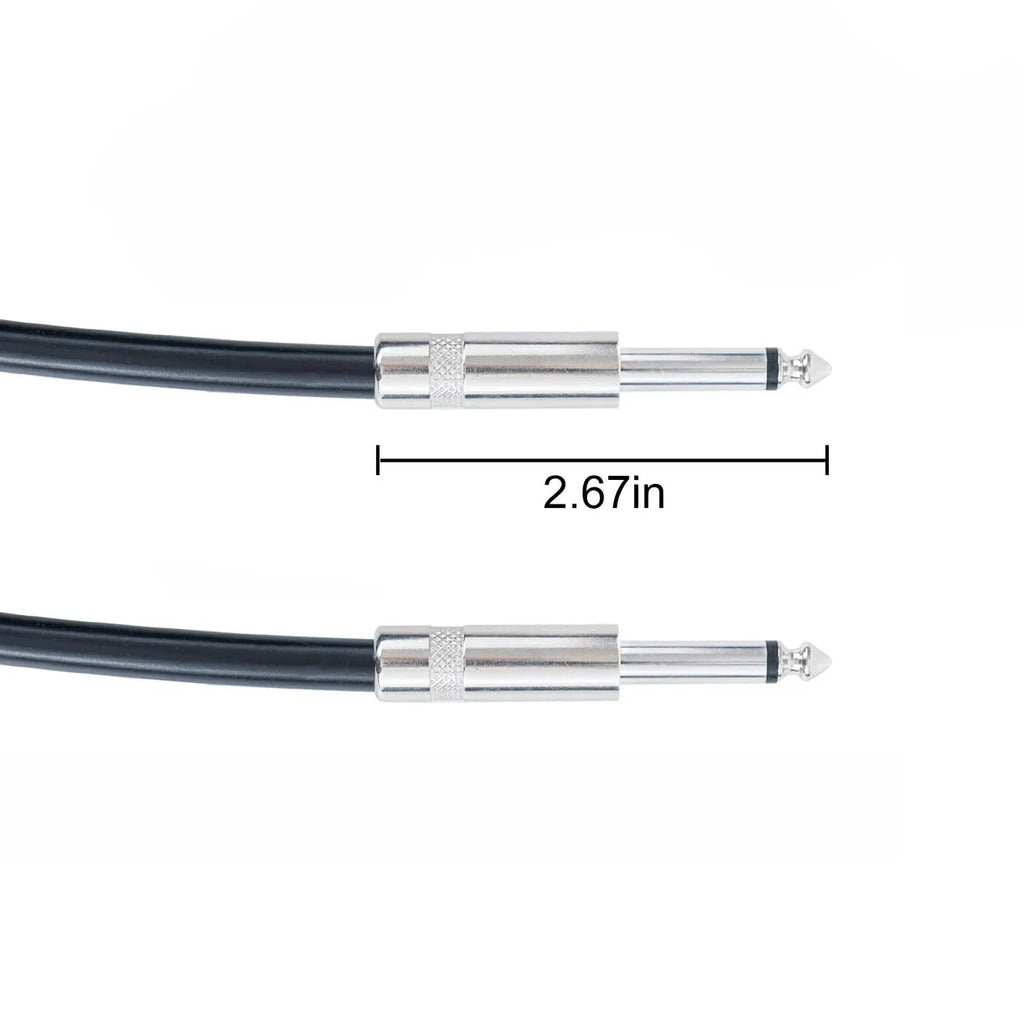 2 MK Audio MKQQM12 1/4" to 1/4" 12 FT. True Wire PA DJ Pro Audio Speaker Cable