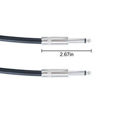 Load image into Gallery viewer, 2 MK Audio MKQQM12 1/4" to 1/4" 12 FT. True Wire PA DJ Pro Audio Speaker Cable