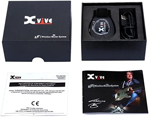 Xvive U2 Guitar Wireless System Guitar Wireless for Guitar Bass Violin Keyboard