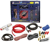 American Terminal AKIT-4 4 Gauge 2000W P.M.P.O Complete Amplifier Hookup Kit