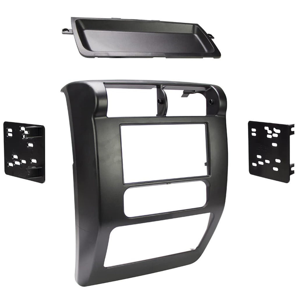 Metra 95-6541 Double DIN Dash Kit 2003-2006 Jeep Wrangler Bundle
