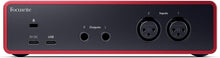 Charger l&#39;image dans la galerie, Focusrite Scarlett Solo 4th Gen 2x2 USB Audio Interface With Single Microphone Preamp &amp; 2 XLR Cable