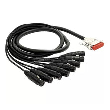 Charger l'image dans la galerie, Mogami GOLD-DB25-XLRM-30 8-channel Analog Interface Cable - 30 foot