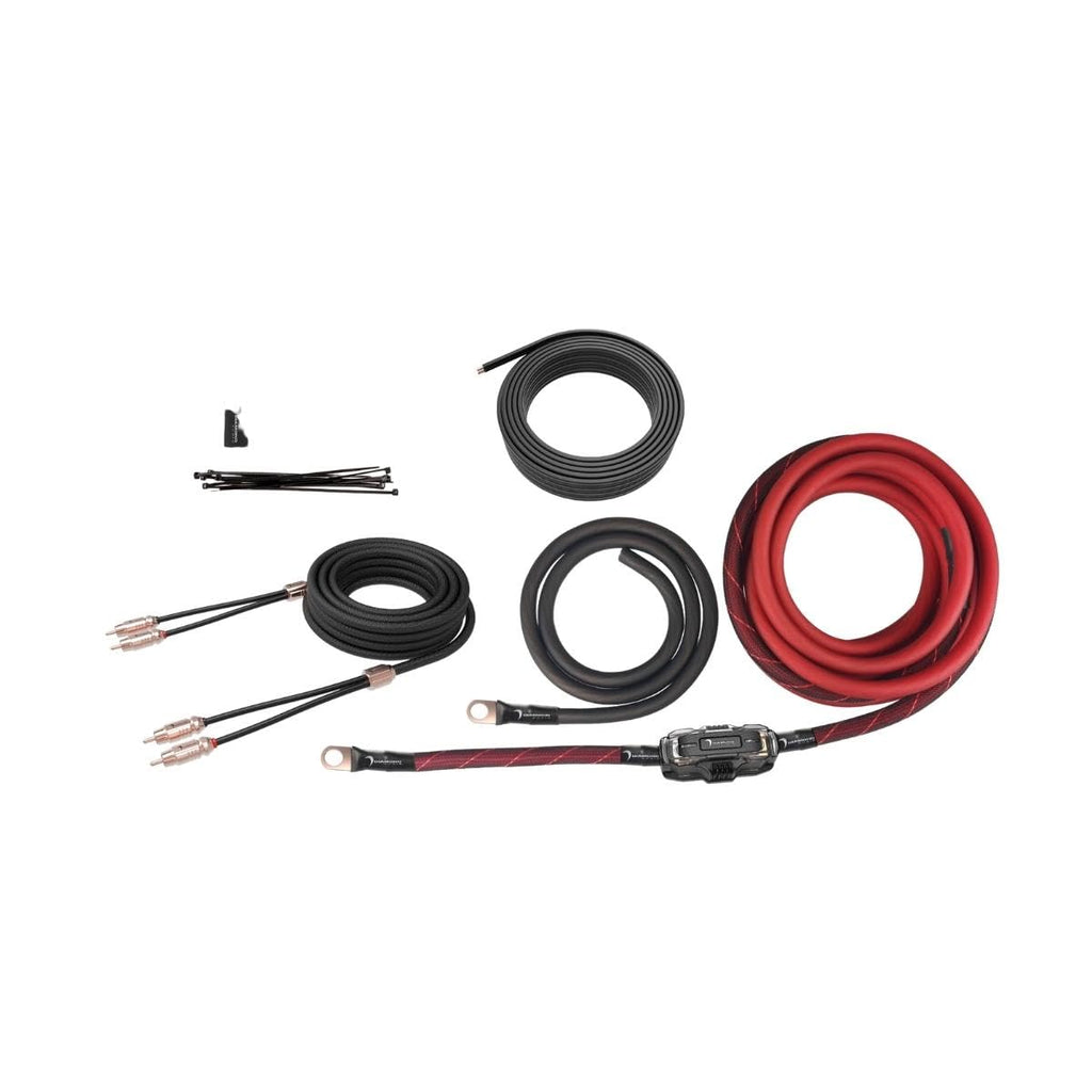 Diamond Audio HX42 2-Channel 4 Gauge Amplifier Installation Kit W/ RCA Interconnect and 20 ft Speaker Cable