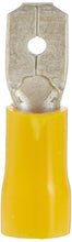 Charger l'image dans la galerie, Install Bay YVMD250 Yellow Vinyl Male Quick Disconnect 12-10 Gauge .250