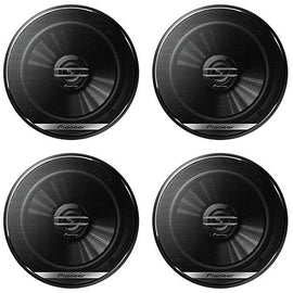 4 x Pioneer TS-G1620F 6.5-inch 2-Way Car Audio coaxial Speakers 6-1/2