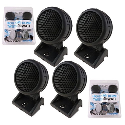 MK Audio 5 Pairs 2000W Total Power Super High Frequency Mini Dome 1 Inch Car Tweeters 5X