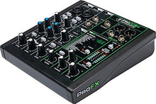 Load image into Gallery viewer, Mackie ProFX6v3 6-Channel Mixer with USB and Effects + Pair of XLR Cable + Magnet Phone Holder Bundle