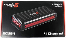 Charger l'image dans la galerie, Cerwin Vega VCU84 Compact/Micro 4 Channel Car Amplifier Class D+ 4G Amp Kit