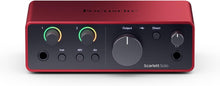 Load image into Gallery viewer, Focusrite SCARLETT SOLO 4th Gen 192kHz USB Audio Interface