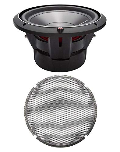 Rockford Fosgate P3D4-10 10" 1000W Subwoofer + P2P3G10 10" Mesh Grille