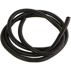 AMERICAN TERMINAL 27031 Black Split-Loom Cable Tubing, 100ft (.38