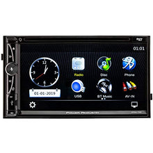 Charger l&#39;image dans la galerie, Power Acoustik CPAA-70D 7-Inch Double-DIN in-Dash DVD Receiver with Bluetooth, Apple CarPlay, and Android Auto