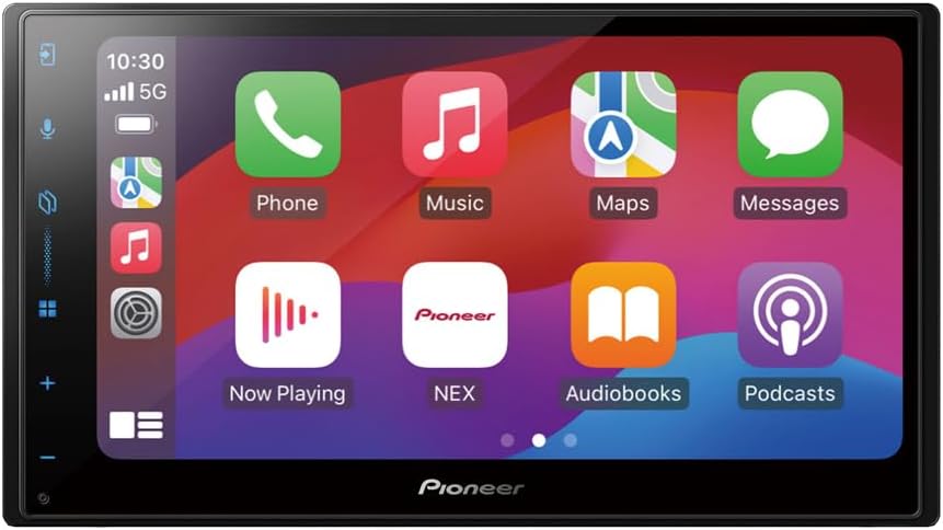 Pioneer DMH-W3000NEX 6.8" Indash Digital Media Receiver Apple CarPlay Android Auto + Steering Wheel Control