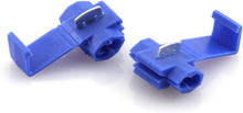 Load image into Gallery viewer, Patron 100pcs Quick Splice Wire Terminals Snap Lock Blue 16-14 AWG