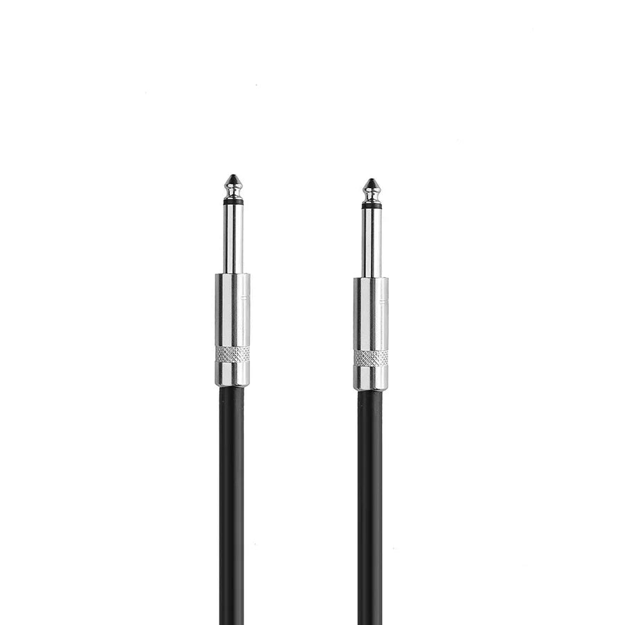 2 MR DJ CQQ30 30' Pro PA DJ Karaoke 1/4" Male to 1/4" Male Mono Audio Amp Patch Cords Speaker Wire PA Cable