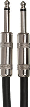 Load image into Gallery viewer, Hosa 3GT-PAK Cloth Guitar Cable, Hosa Straight to Same, 18 ft, Assorted Colors, 10 pc