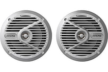 Load image into Gallery viewer, Alpine SPS-M601 6-1/2&quot; 2-way marine speakers (Silver)
