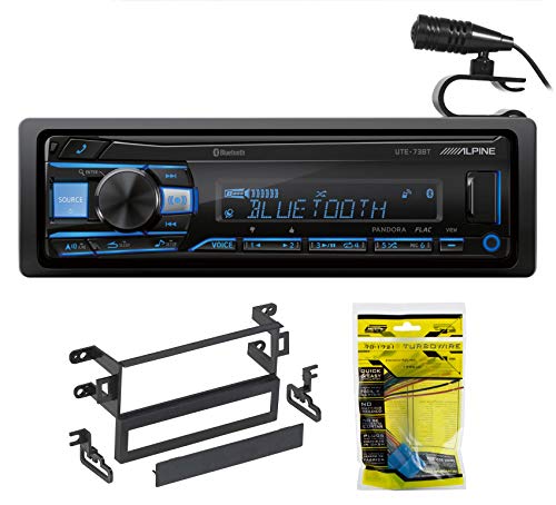 ALPINE UTE-73BT Bluetooth Car Stereo Receiver+ 1999-2002 Honda Accord Mulit-Kit