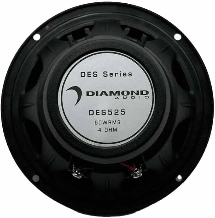 Diamond Audio DES525 DES Series 5.25" 2-Way Coaxial Speakers