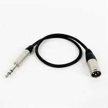Load image into Gallery viewer, MR DJ CQSXM3 3&#39; Pro PA DJ Karaoke XLR Male to 1/4&quot; TRS Stereo Male Plug Audio Balanced Microphone Cable