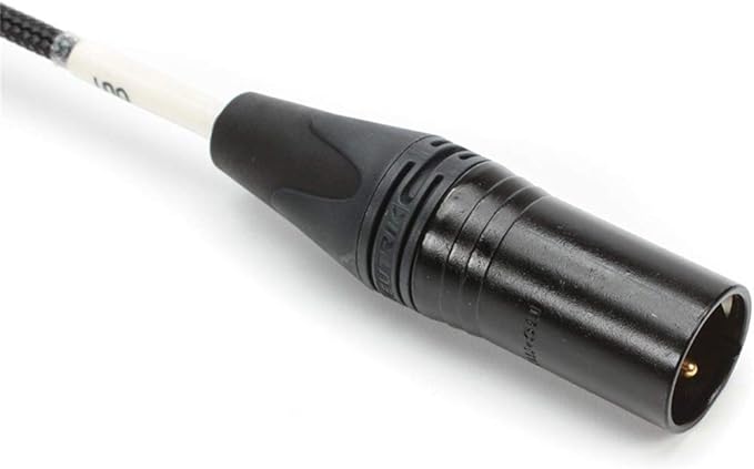 Mogami GOLD INSERT XLR-12 Gold Insert XLR Cable - 1/4-inch TRS Male to XLR Male/Female - 12 foot