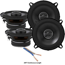 Load image into Gallery viewer, Alpine S-S50 Car Audio Type S Series 5 1/4&quot; 220 Watt Speakers - 2 Pair with 20&#39; Wire Package