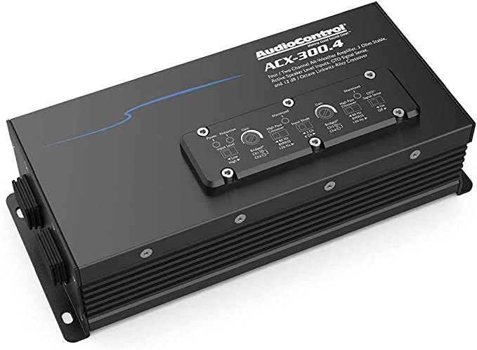 Audio Control ACX-300.4 4-Channel Powersports Marine Amplifier 300 Watts