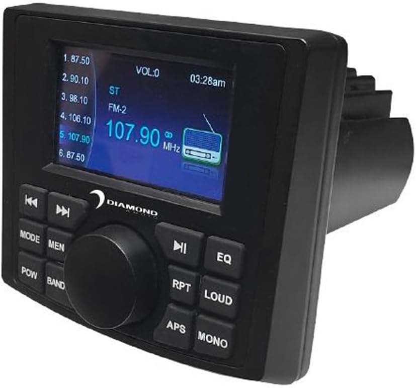 Diamond Audio DMR3 Motorsport All-Weather Audio Player Receiver