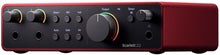 Charger l&#39;image dans la galerie, Focusrite Scarlett Solo 4th Gen 2x2 USB Audio Interface With Single Microphone Preamp &amp; 2 XLR Cable