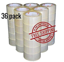 Load image into Gallery viewer, American Terminal Tape Clear Packaging Shipping Tape, 2-Inches x 90 YDS, Pack of 36