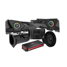 Charger l'image dans la galerie, Cerwin Vega RPMRZRKD22 2014+ RZR XP Front Speaker Kit with 4 Ch Digital Amplifier, CMR3 Media Audio Player, and 10” Sealed Marine Subwoofer