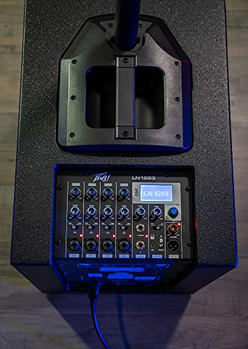 Peavey LN 1263 LN1263 Column Array Portable Pa System with Digital Mixer