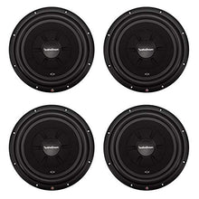 Charger l&#39;image dans la galerie, Rockford Fosgate R2SD4-12 12 Inch 500 Watt Shallow Mount Slim Car Subwoofer, Black (4 Pack)