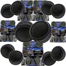 Charger l'image dans la galerie, 5 Pairs Absolute TW-600 High-Efficiency Neodymium Silk Dome Tweeters with Built-In Crossover