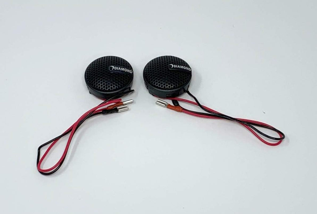 Diamond Audio DES365C DES Series 6.5" 3-Way Component System w/Aluminum Dome Tweeter and Crossovers