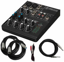 Charger l&#39;image dans la galerie, Mackie 402VLZ4 4-Channel Compact Mixer with Cables Bundle