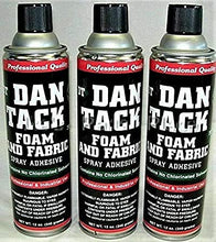 Charger l&#39;image dans la galerie, 3 Dan Tack Professional Quality Foam &amp; Fabric Spray Glue Adhesive Big Can 12 oz