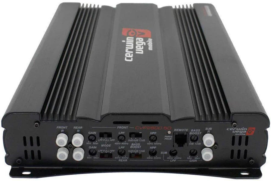 Cerwin Vega CVP2500.5D 2500W 5-Channel Car Audio Amplifier Amp System CVP-Series