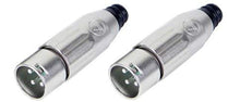 Load image into Gallery viewer, 8 Switchcraft AAA3MZ &amp; AAA3FZ Male &amp; Female XLR Connectors Cable Mount