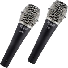 Load image into Gallery viewer, CAD Audio Premium Supercardioid Dynamic Handheld Microphone D90 (2-Pack)