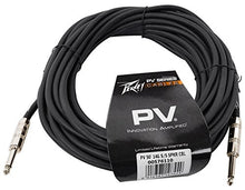 Load image into Gallery viewer, 4 Peavey PV 50' Foot 14-Gauge 1/4" TS to 1/4" TS S/S Speaker Cables