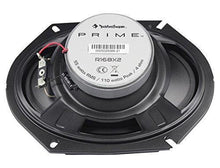 Load image into Gallery viewer, 2 Rockford Fosgate R168X2 Prime 220W Max (110W RMS) 6&quot; x 8&quot; 2-Way PRIME Series Coaxial Car Speakers