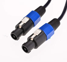 Charger l&#39;image dans la galerie, 100 Foot Speakon to Speakon Pro PA/DJ Speaker Cable 2 Conductor