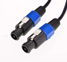 Charger l&#39;image dans la galerie, MR DJ CSMSM12 12 Feet PRO PA DJ Speakon Male to Speakon Male Speaker Cable