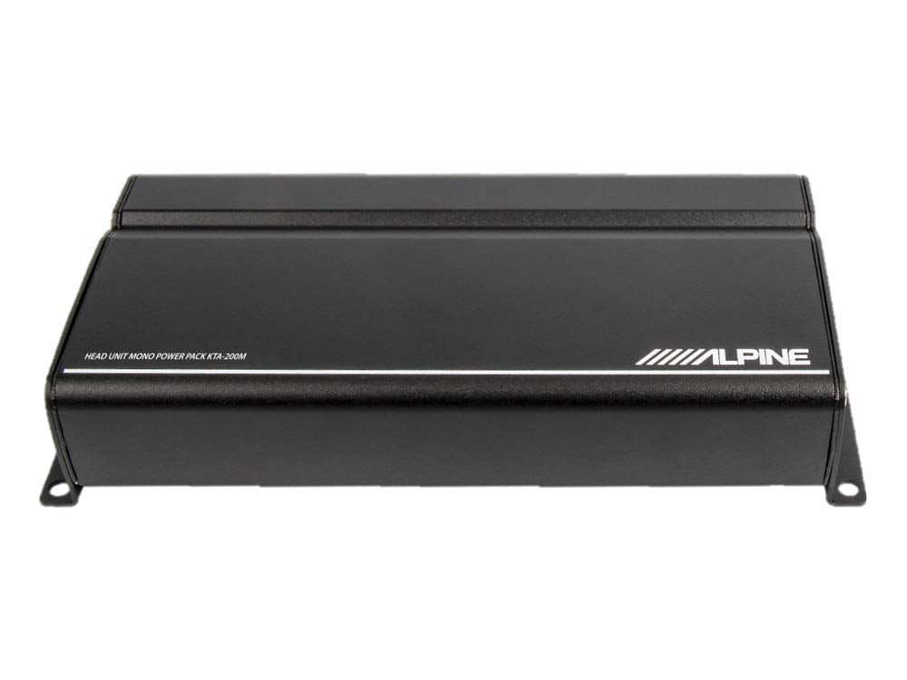 Alpine KTA-200M Mono Power Pack Amp W10S4 10" Subwoofer