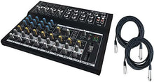 Load image into Gallery viewer, Mackie Mix12FX 12-channel Compact Mixer with 2 XLR 12' Cable